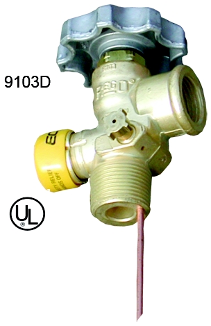 VLV CYL POL 100 LLG10.6 - 100 LB Cylinder Valves